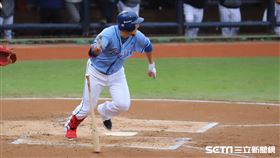 ▲富邦悍將三壘手蔣智賢。（圖／記者劉彥池攝影）