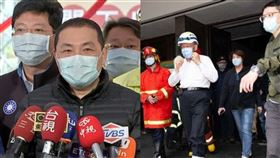 錢櫃大火柯P遭譙…侯友宜：防疫不忘市政，相信他會做好！（組合圖／資料照、翻攝臉書）