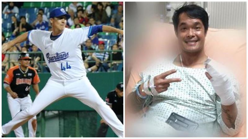 中職／林智勝骨折　前富邦洋投也祝褔