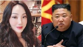 沈嶸、金正恩（組合圖／翻攝自臉書、北韓中央通信社網頁kcna.kp）