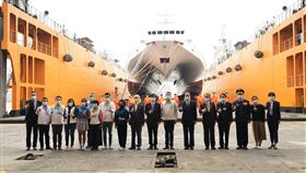 圖翻攝自海巡署網站,澎湖海巡隊3583艇交船儀式