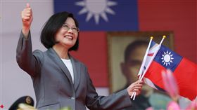 蔡英文，國旗(圖/總統府提供)