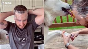 還不學起來？奴才1招輕鬆制服汪星人剪指甲　網膜拜：天才