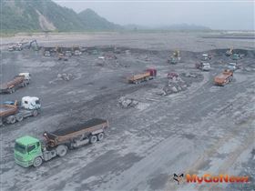 建商注意 水利署疏濬3000萬公噸，砂石場庫存增加供應穩定（圖／經濟部）