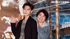 「覆活」演員邱勝翊、嚴藝文。（記者邱榮吉/攝影）