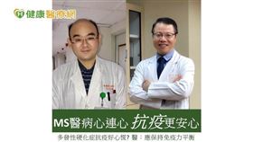 左為林口長庚醫院神經內科主治醫師張國軒／右為高雄長庚醫院神經內科主治醫師蔡乃文