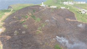 彭佳嶼,火燒山,　基隆消防局提供