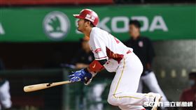 ▲樂天桃猿內野手郭嚴文。（圖／記者林聖凱攝影）