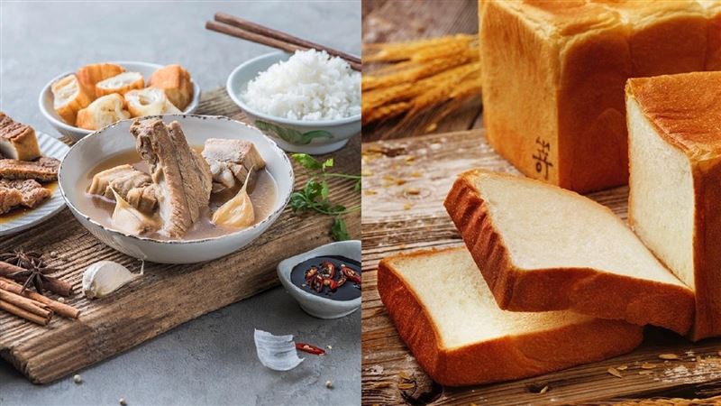 母親節限定　吃肉骨茶送單片極生吐司