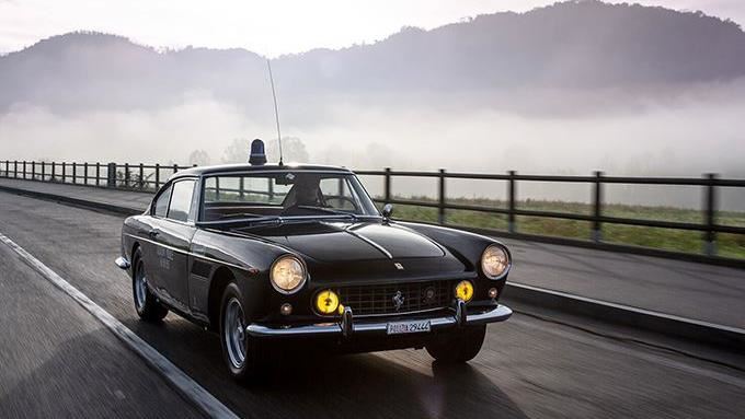 神秘警隊專用　1962年法拉利警車
