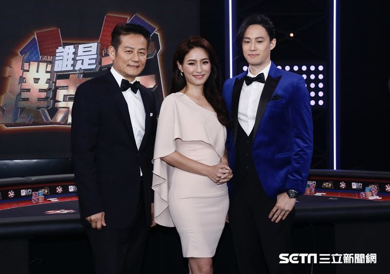 徐乃麟現身替兒子徐新洋和洪藜恩新開節目《誰是撲克王？》當特別嘉賓。（圖／記者林聖凱攝影）