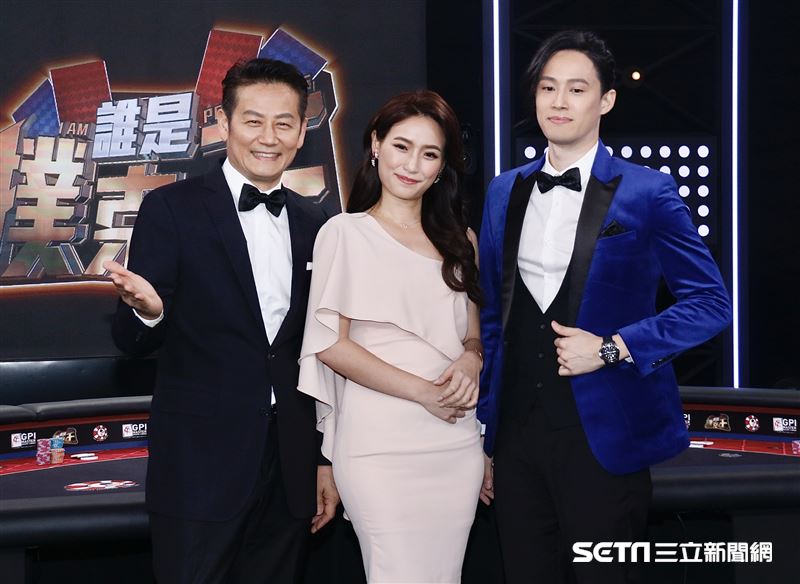 徐乃麟現身替兒子徐新洋和洪藜恩新開節目《誰是撲克王？》當特別嘉賓。（圖／記者林聖凱攝影）