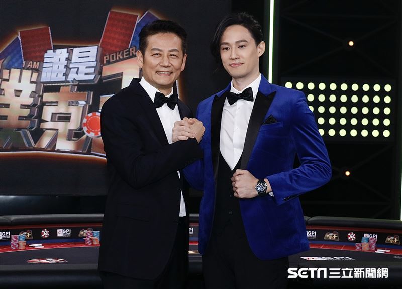 徐乃麟現身替兒子徐新洋和洪藜恩新開節目《誰是撲克王？》當特別嘉賓。（圖／記者林聖凱攝影）