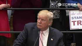 川普造勢場合風波多 記者挨打.民眾抗議