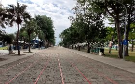 因應五一連假　台東鐵花新聚落社交距離