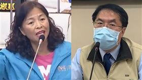 台南市議員王家貞、台南市長黃偉哲