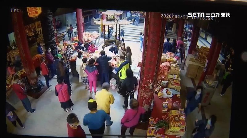 台中景點、宮廟影像監控　人多就關閉