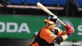▲統一獅外野手林安可。（圖／記者林聖凱攝影）