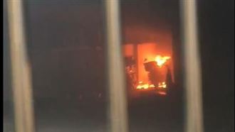 無名火燒苗栗郵局　7機車3鄰宅遭殃