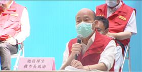 高雄市3日上午舉行防疫實兵演練，高雄市長韓國瑜親自坐鎮。（圖／翻攝韓國瑜臉書）