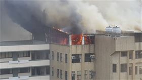 內湖,文德女中,大火,消防局（圖／翻攝畫面）