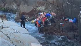 新北,龍洞,攀岩場,墜落（圖／翻攝畫面）