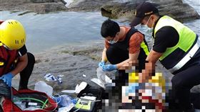 新北市,瑞芳,蝙蝠洞,戲水,溺水,命危,送醫