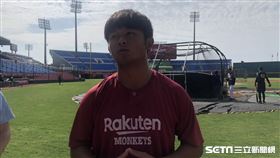 ▲樂天桃猿江國謙。（圖／記者黃泓哲攝影）
