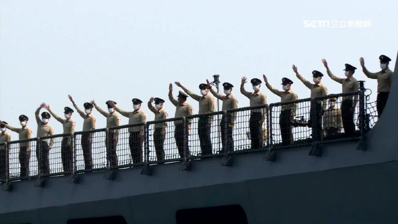 敦睦艦367人解禁！國防部派車接送