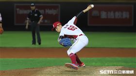 ▲樂天桃猿投手黃子鵬。（圖／記者劉彥池攝影）