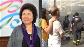 惡火奪名醫賴文德5至親…陳菊悲慟悼（組合圖／資料照、翻攝臉書）