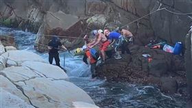 新北,龍洞,攀岩場,墜落（圖／翻攝畫面）