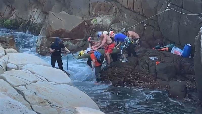 隨夫到龍洞攀岩場　不慎失足墜落亡