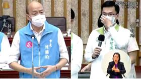 高雄市議會林智鴻質詢陳雄文，韓國瑜