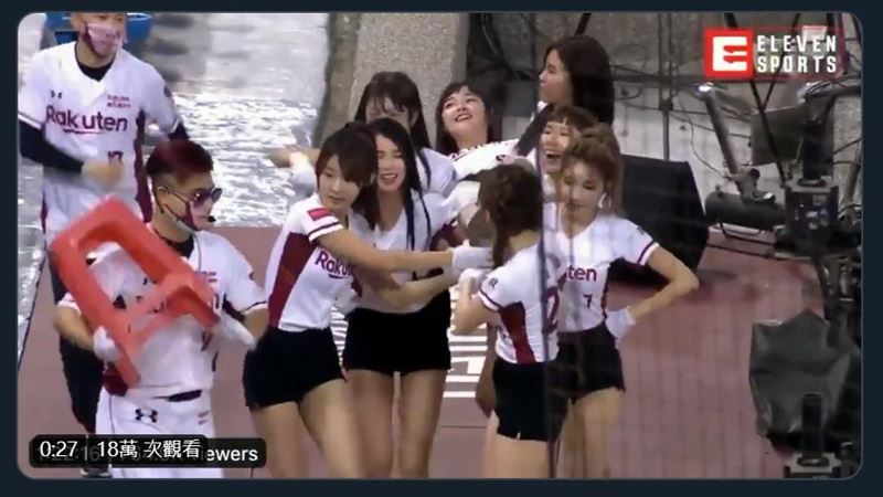 中職／女孩抬棺舞網瘋傳！收視續紅盤