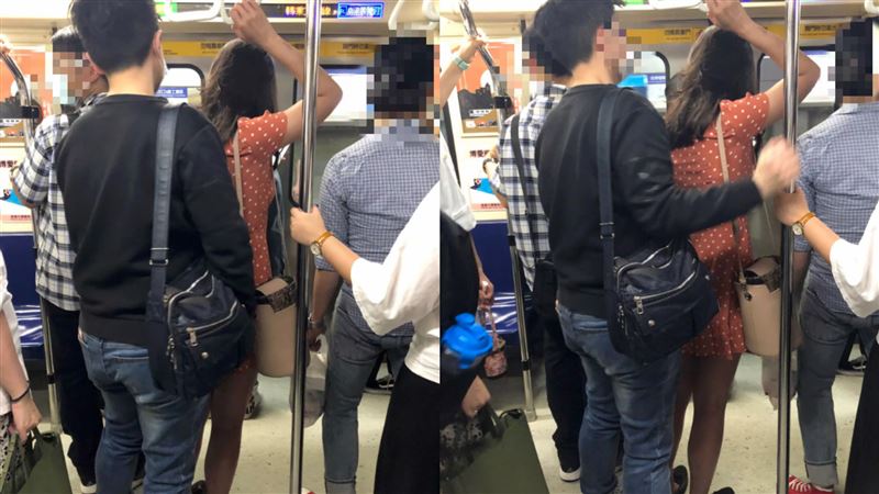 正妹搭捷運遇噁男緊貼　網怒：太變態