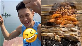 CBA／體驗北京生活　豪糗釣超小魚
CBA,林書豪,北京首鋼,釣魚,停賽
翻攝自林書豪微博