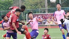 ▲阿維斯卡頭錘頂進球。（圖／航源FC提供）