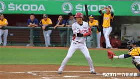 ▲樂天桃猿外野手陳晨威。（圖／記者劉彥池攝影）