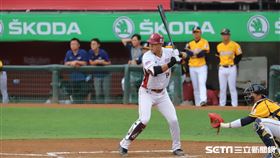 ▲樂天桃猿外野手藍寅倫。（圖／記者劉彥池攝影）