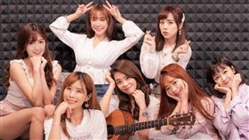 ▲樂天女孩和創作才女紀儀羚-Kirki合作單曲「明天的太陽」。（圖／樂天桃猿提供）