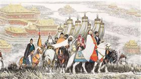 ▲忽必烈；元軍；伯顏（圖／翻攝自百度百科）