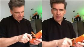 廚師教削提刀正確用法（圖／翻攝自@eliistender10推特）
