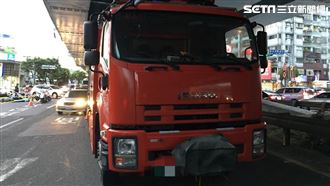男被消防車輾斃　他見爸倒臥血泊崩潰