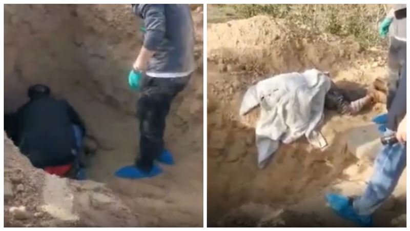 老婦遭兒丟墓穴活埋　竟奇蹟生存2天