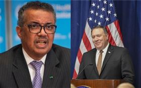 蓬佩奧,譚德塞（圖／翻攝自譚德塞推特、美國務院官網）