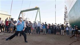 韓國瑜參加發大財號下水典禮（圖／高市府提供）