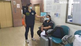 女看護,逃跑,投案,桃園,翻攝畫面