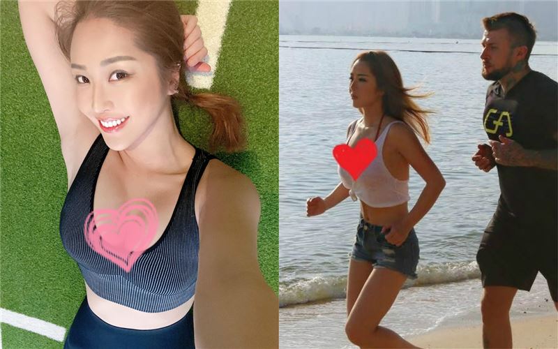 女波神示範跑步　6秒影片收服老司機
