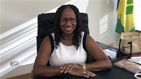 聖文森任UN非常任理事國 將大力為台灣發聲聖文森首任駐台大使柏安卓接受中央社專訪時表示，聖文森當選聯合國安全理事會非常任理事國，將持續為台灣發聲，「這個聲音也會更大聲」。中央社記者侯姿瑩攝　108年10月12日